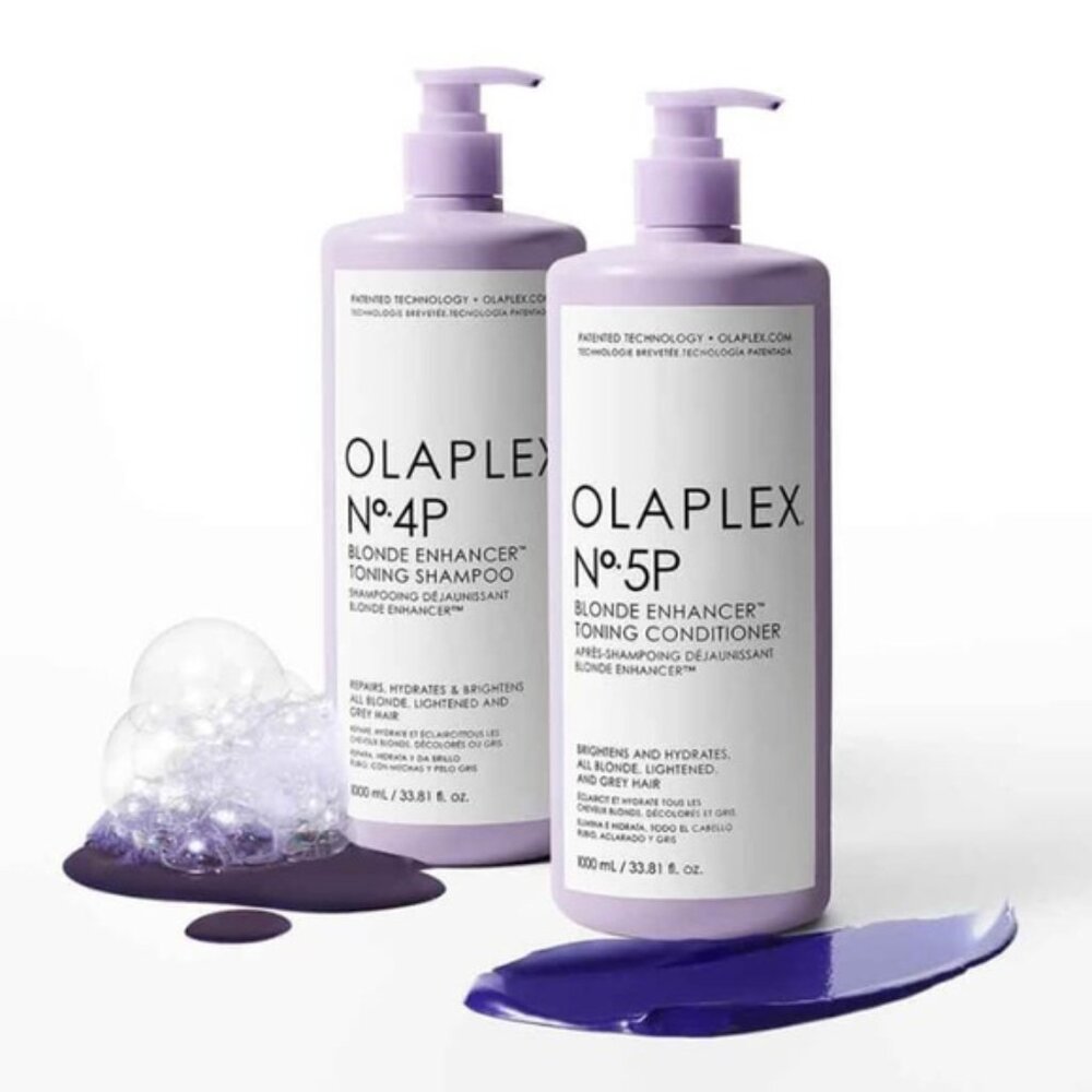Olaplex No. 4P & No. 5P Liter Shampoo & Conditioner Set